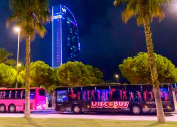 Alquiler de party bus en Barcelona para despedidas de soltero