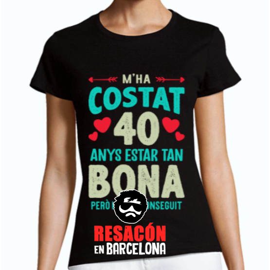 Camiseta 40 cumpleaños 